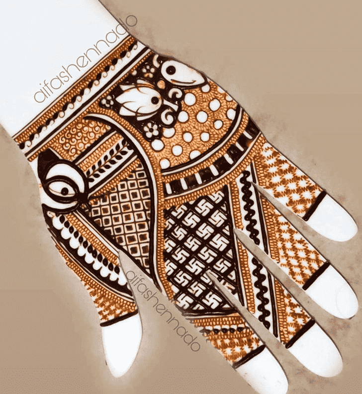 Gorgeous Gandhinagar Henna Design