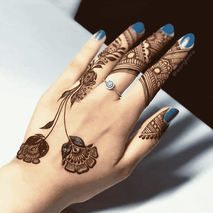 Awesome Gandhinagar Henna Design