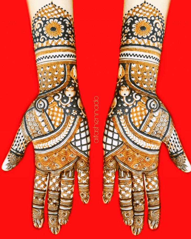 Marvelous Gandhinagar Henna Design
