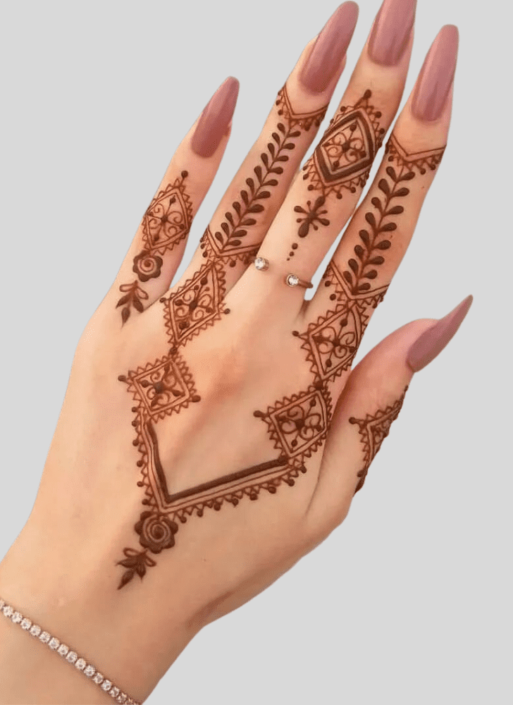 Captivating Ganga Dussehral Henna Design