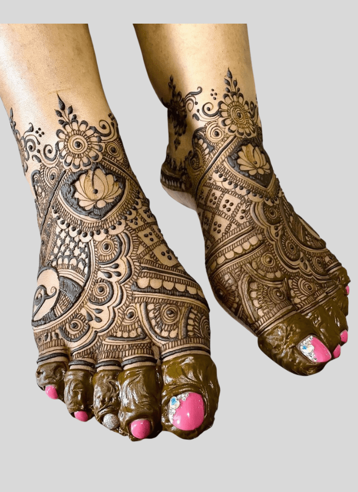 Arm Ganga Dussehral Henna Design