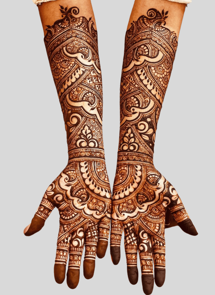 Fair Ganga Dussehral Henna Design