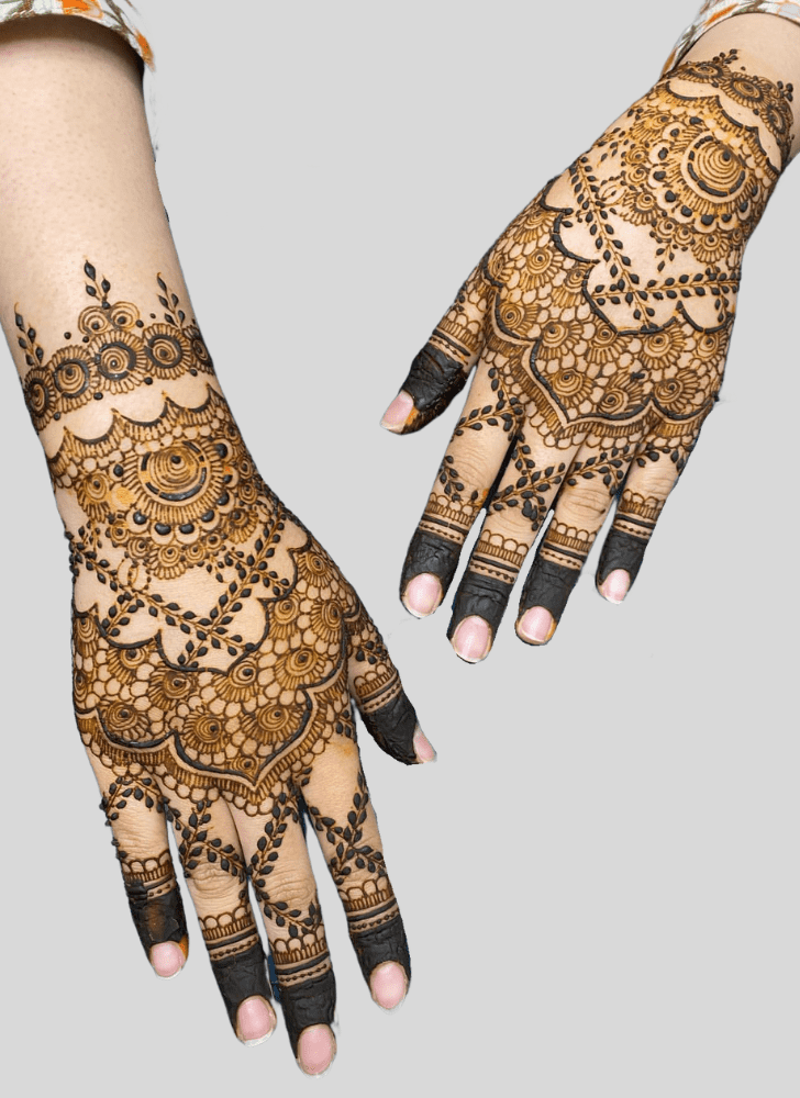 Gorgeous Ganga Dussehral Henna Design