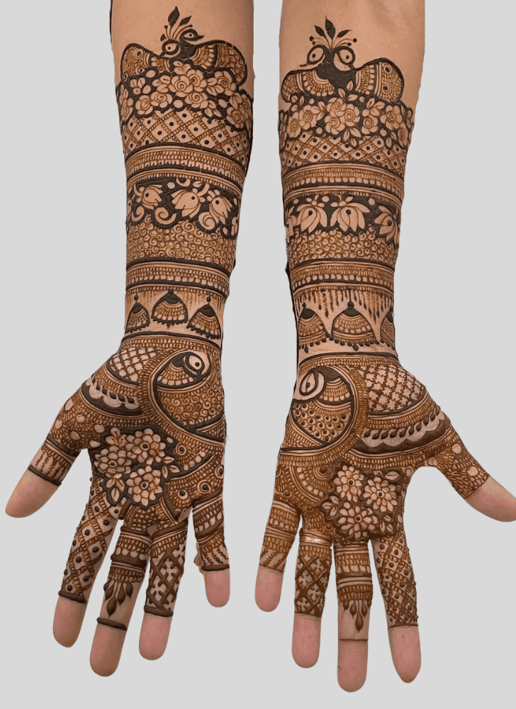Grand Ganga Dussehral Henna Design