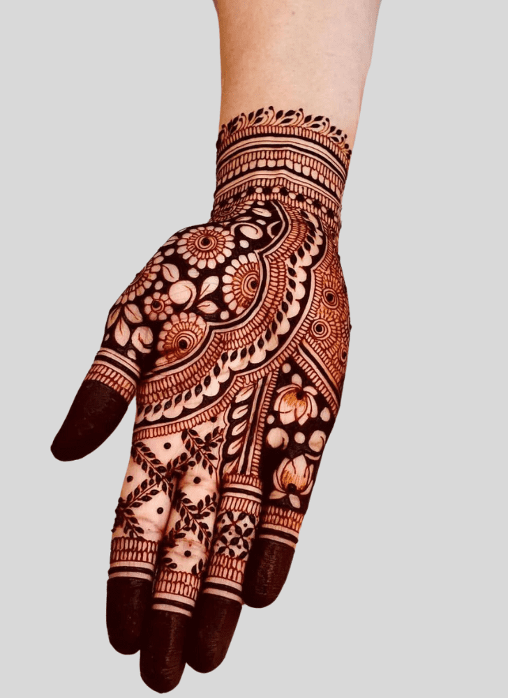 Awesome Ganga Dussehral Henna Design