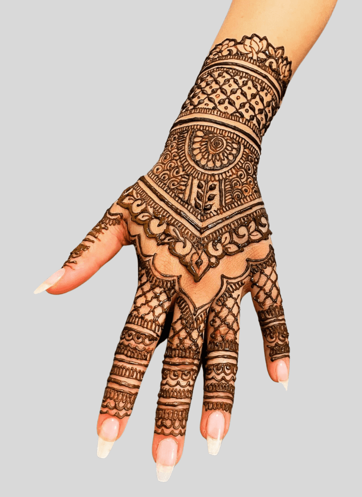 Marvelous Ganga Dussehral Henna Design