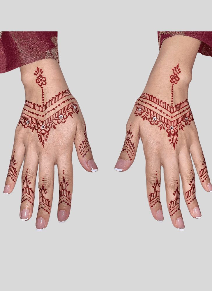 Splendid Ganga Dussehral Henna Design