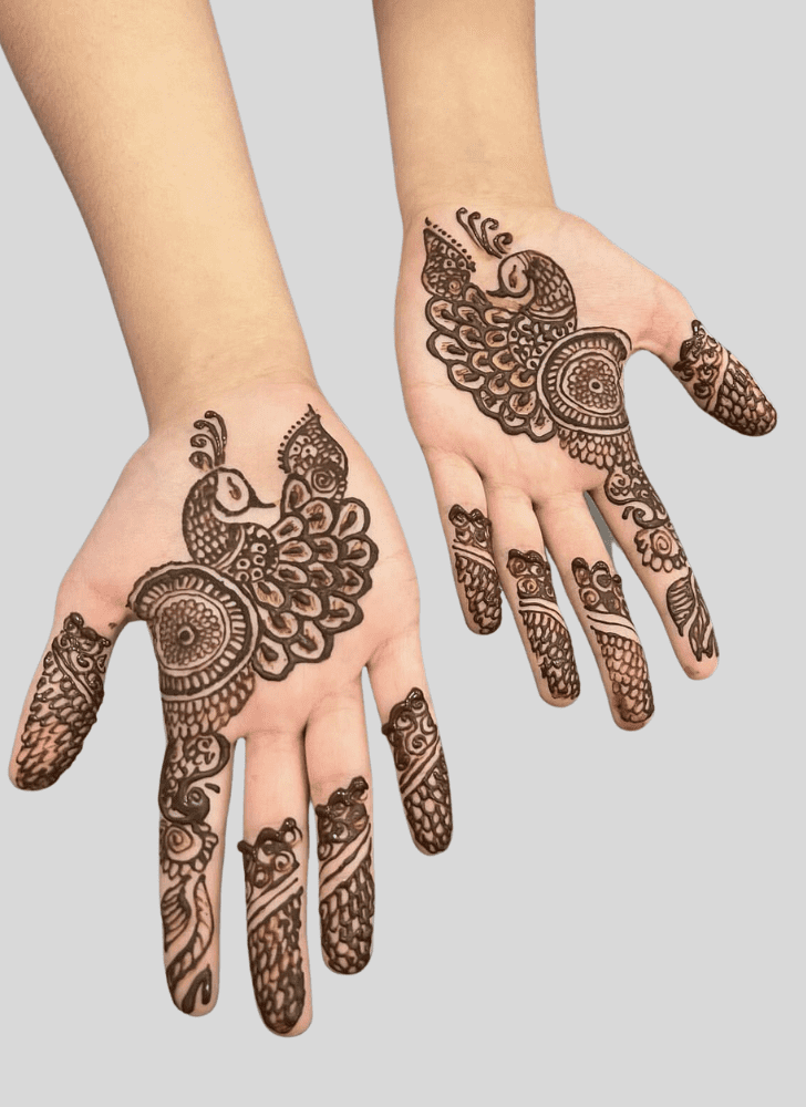 Superb Ganga Dussehral Henna Design