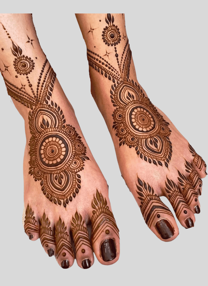 Grand Gangaur Henna Design