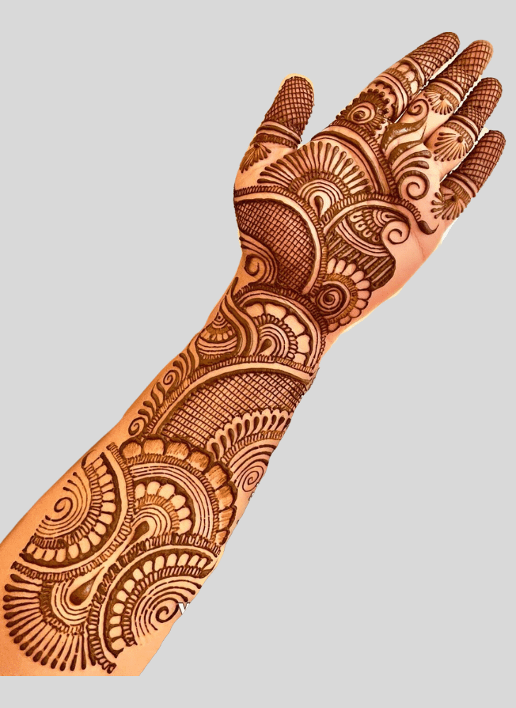 Marvelous Gangaur Henna Design