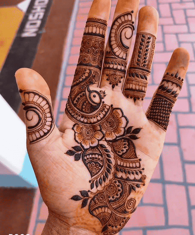 Adorable Gangtok Henna Design