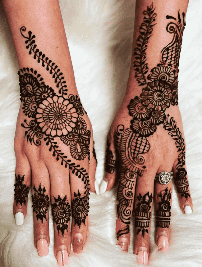 Appealing Gangtok Henna Design
