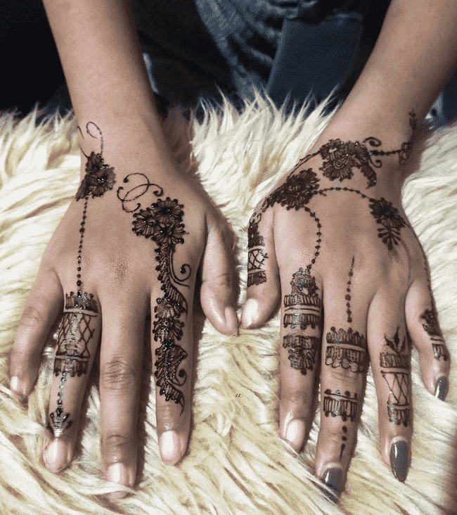 Dazzling Gangtok Henna Design
