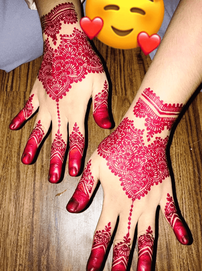 Delicate Gangtok Henna Design