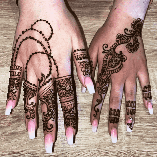 Delightful Gangtok Henna Design