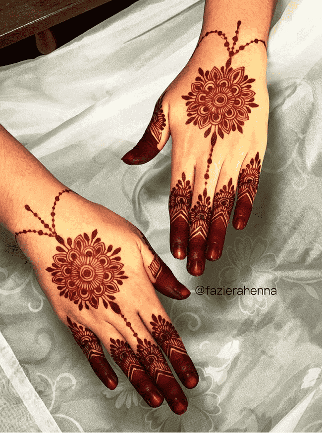 Elegant Gangtok Henna Design