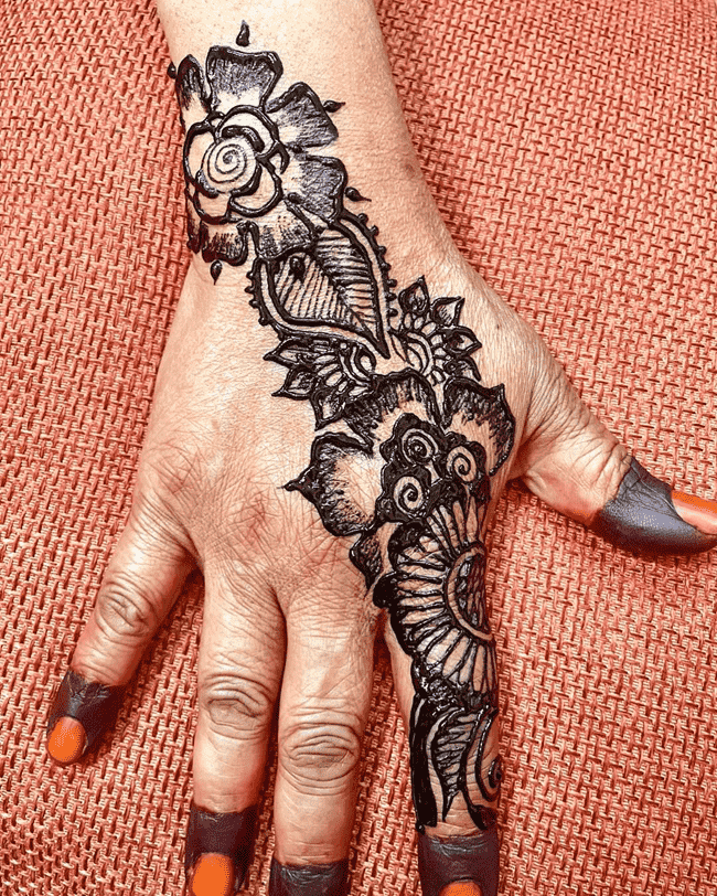 Awesome Gangtok Henna Design