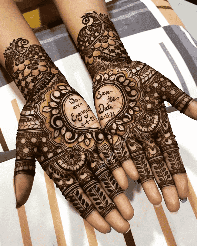 Magnetic Gangtok Henna Design