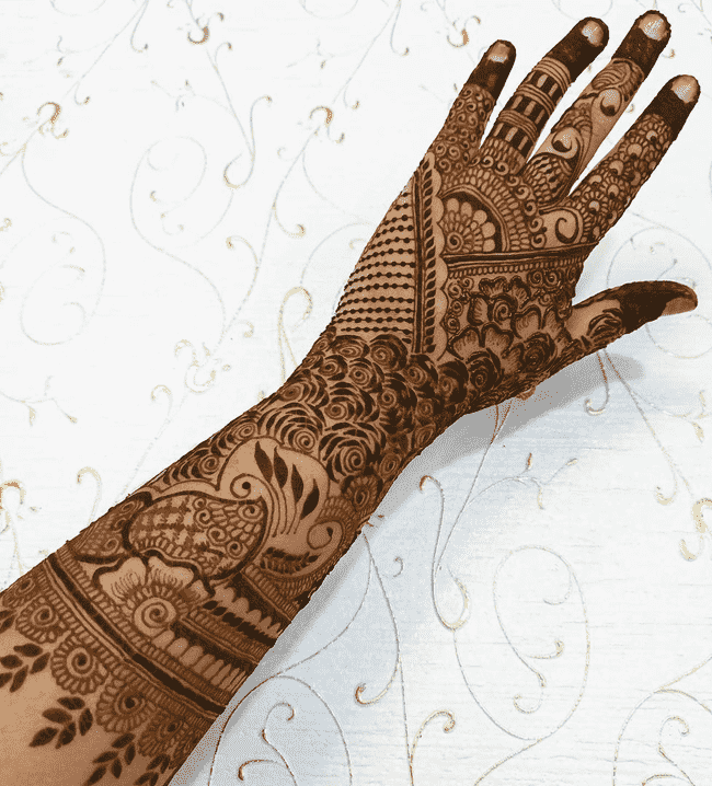 Nice Gangtok Henna Design