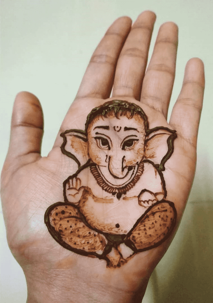 10 Adorable Ganesh Mehndi Designs for Festivals 2023