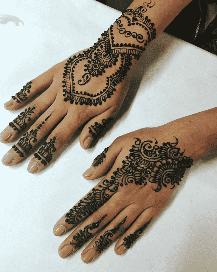 Alluring Gazipur Henna Design