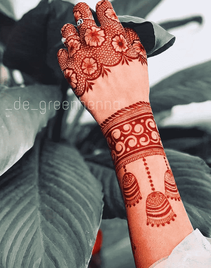 Slightly Gazipur Henna Design