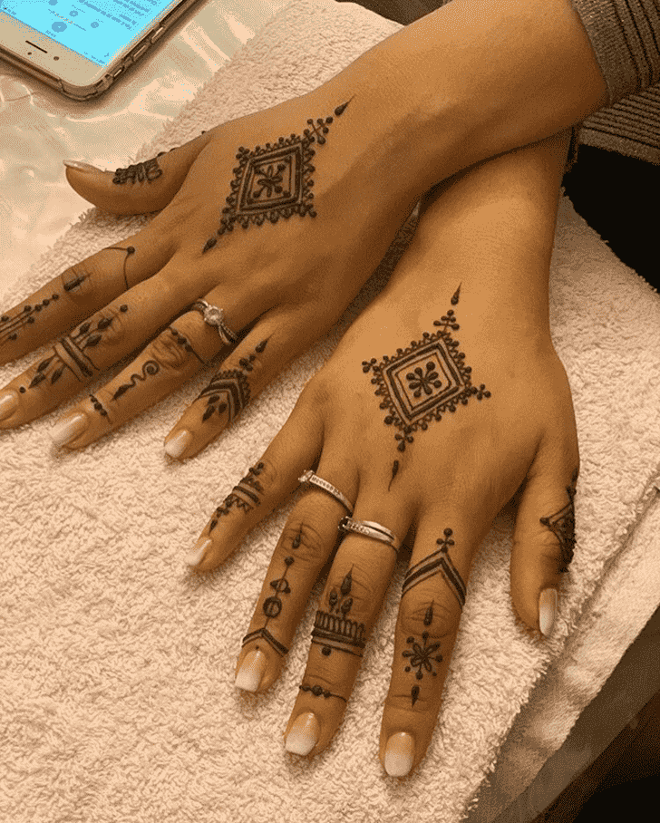 Beauteous Georgia Henna Design