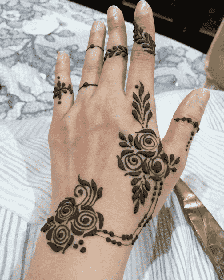 Stunning Georgia Henna Design