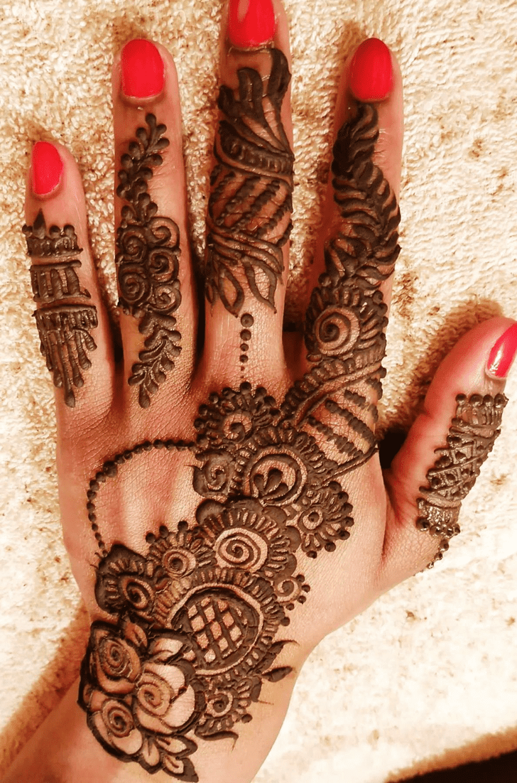 Bewitching Germany Henna Design
