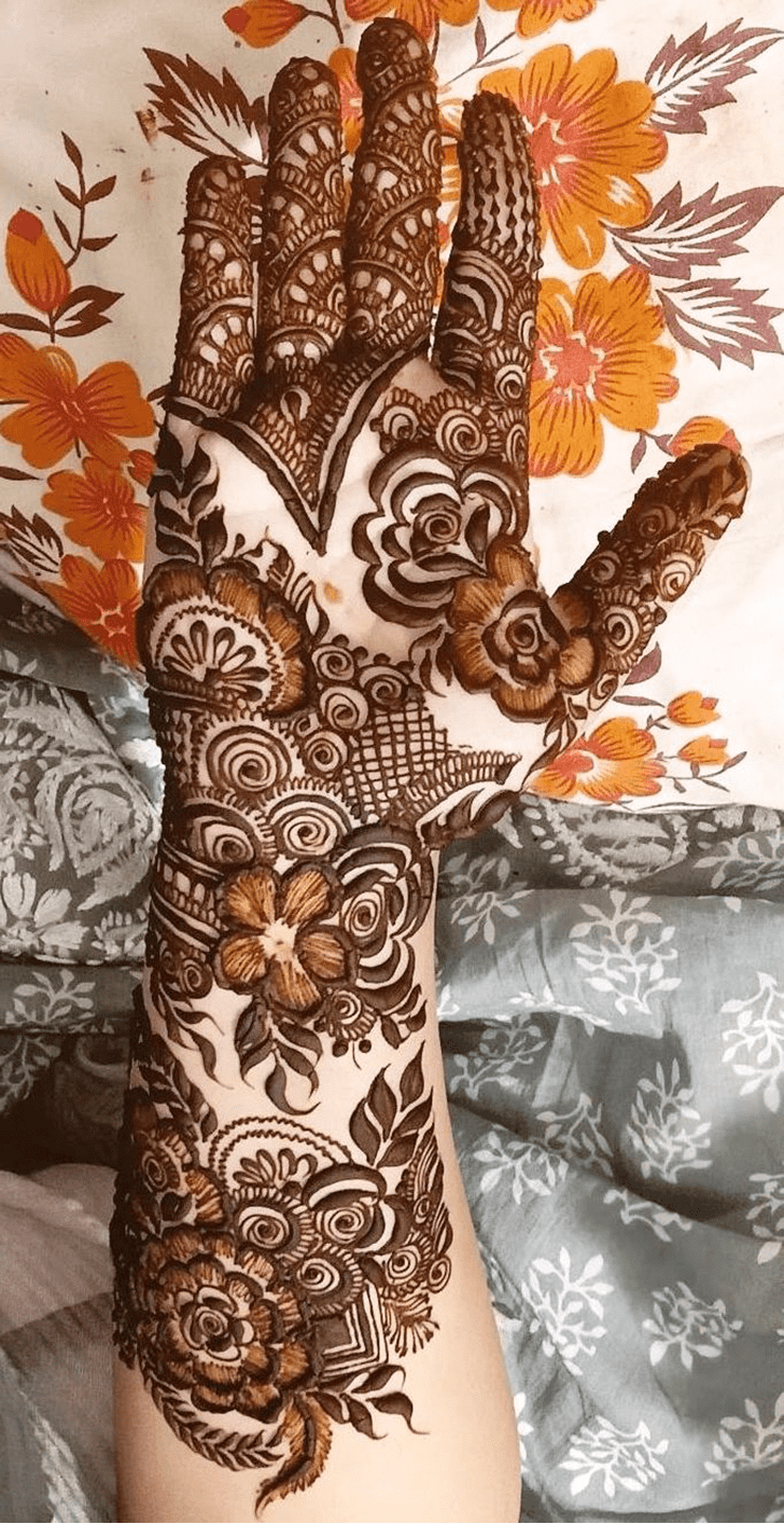 Delightful Germany Henna Design