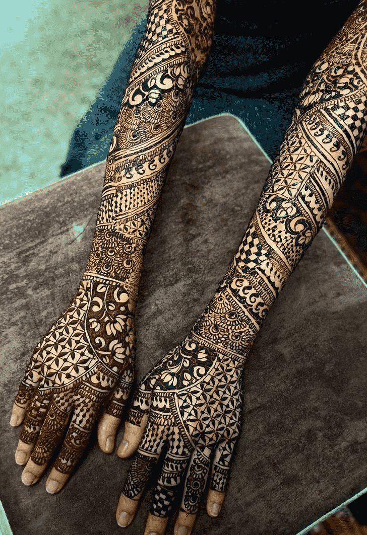 Dazzling Ghaziabad Henna Design
