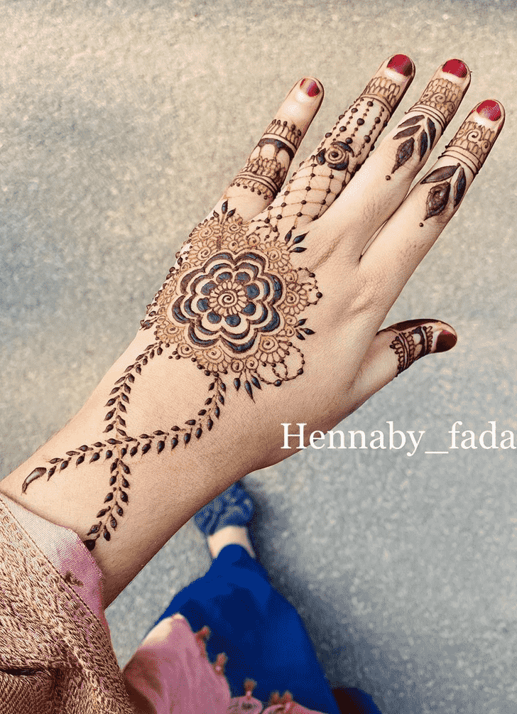 Elegant Ghaziabad Henna Design