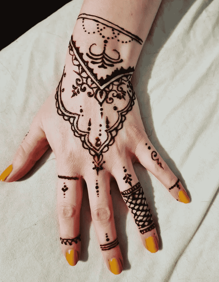 Slightly Ghaziabad Henna Design