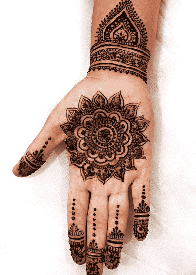Alluring Ghazni Henna Design