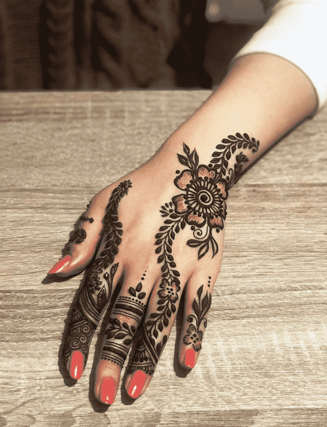 Gorgeous Ghazni Henna Design