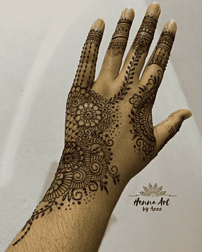 Grand Ghazni Henna Design