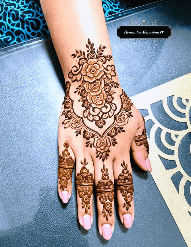 Nice Ghazni Henna Design