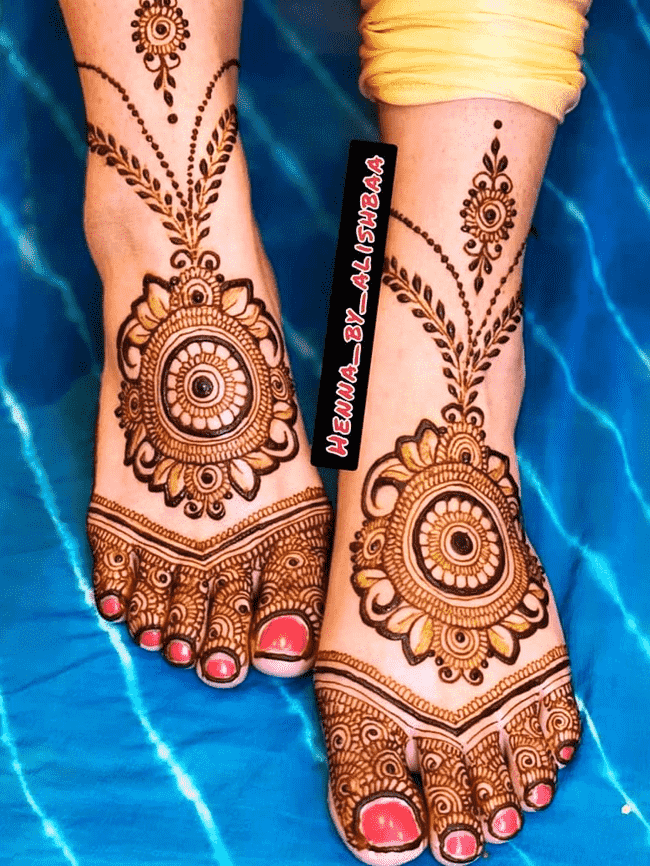Ravishing Ghazni Henna Design