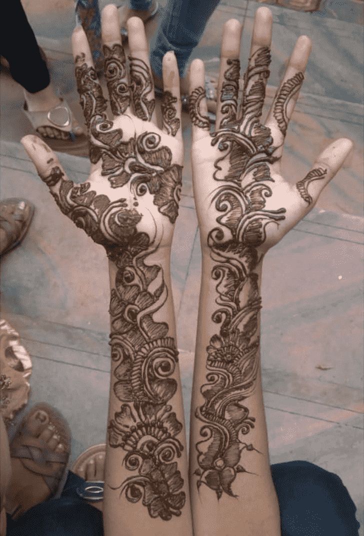 Ravishing Girls Henna Design