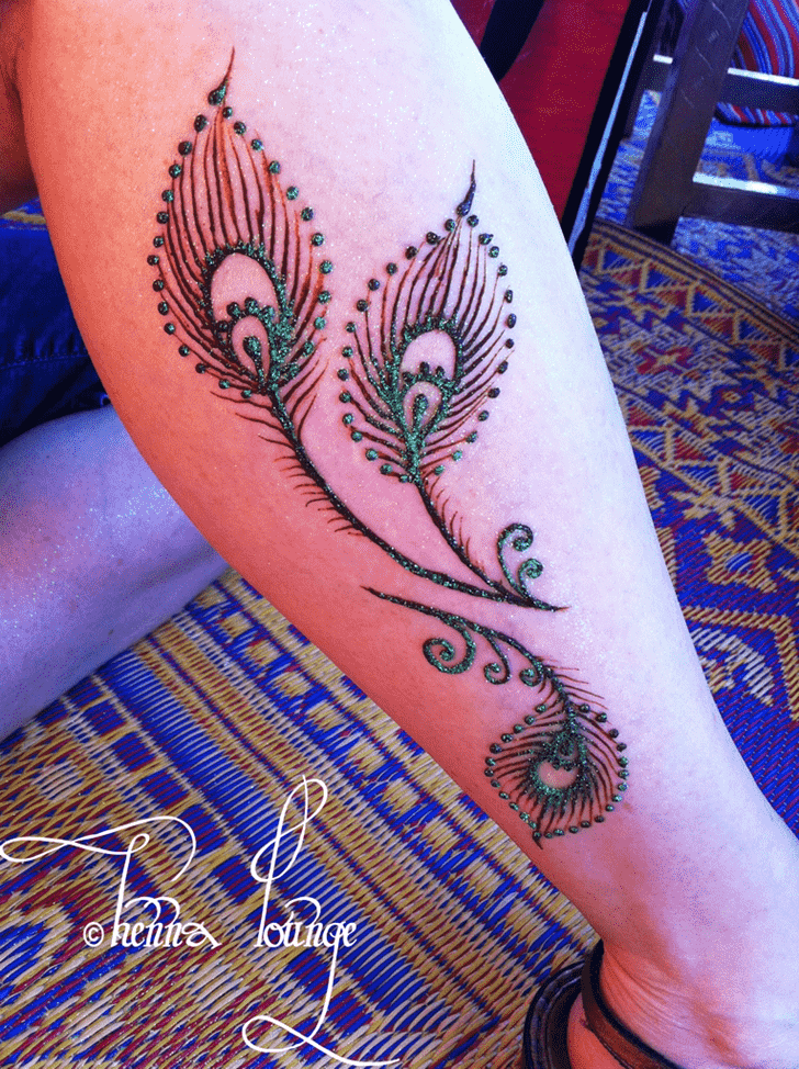 Juice Lasting Ink Tattoos Body Art Waterproof Temporary Tattoo Sticker  Peacock Moon Feather Tatoo Arm Fake Henna Mehndi Tatto - Temporary Tattoos  - AliExpress