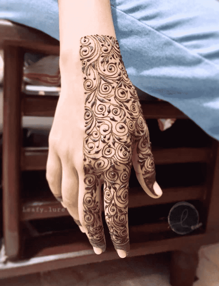 Adorable Goa Henna Design