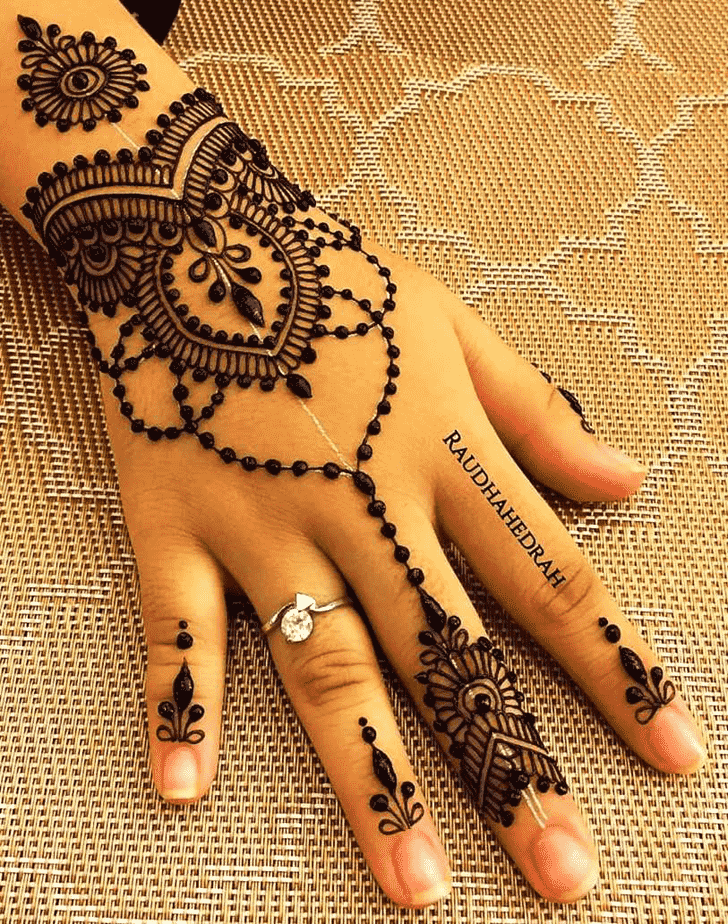 Appealing Goa Henna Design