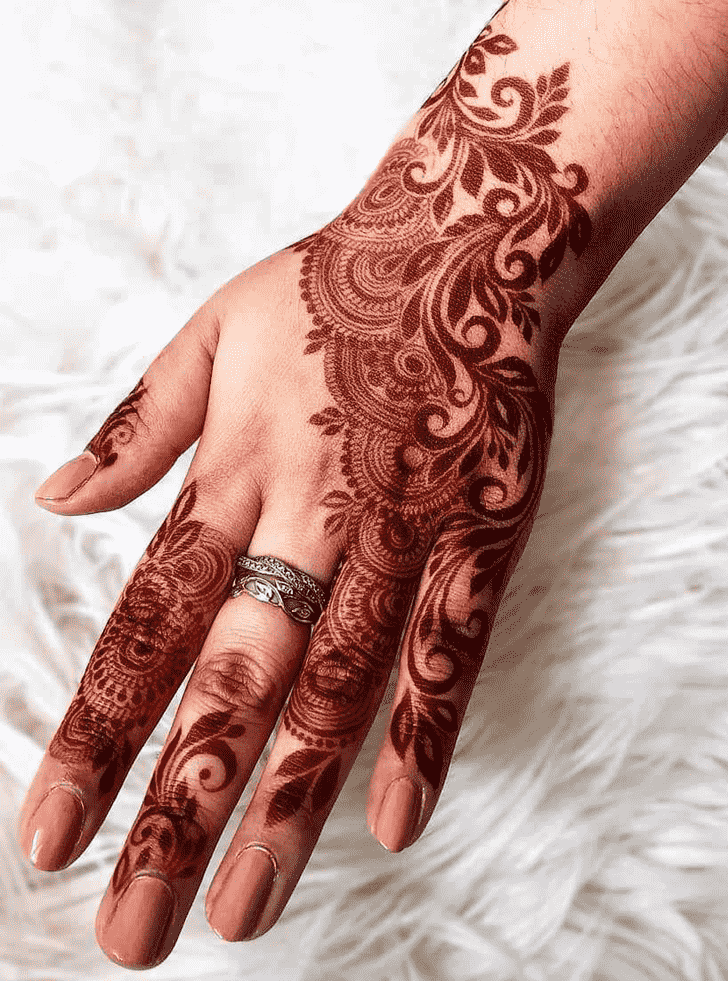 Beauteous Goa Henna Design
