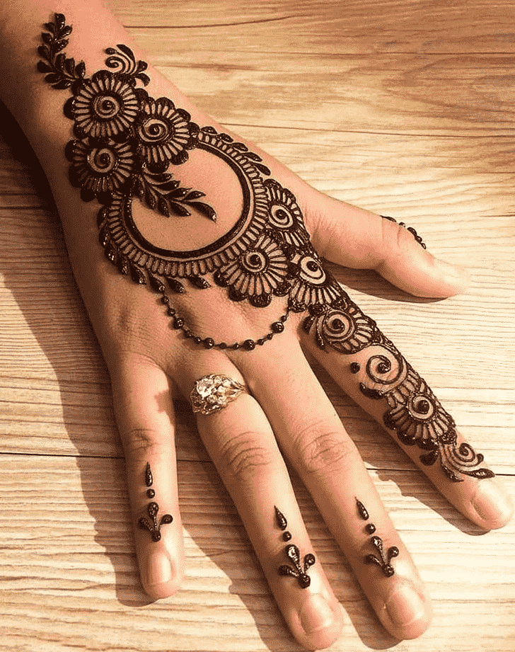 Bewitching Goa Henna Design