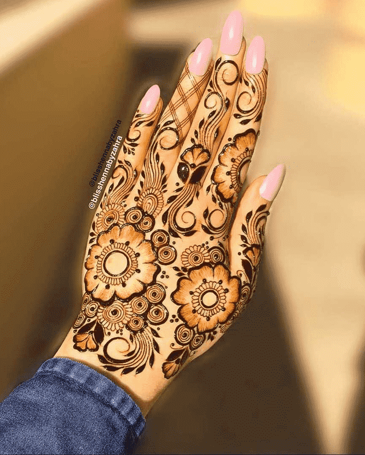 Fascinating Goa Henna Design
