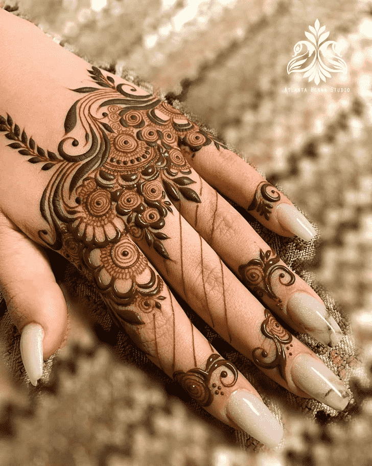 Fine Goa Henna Design