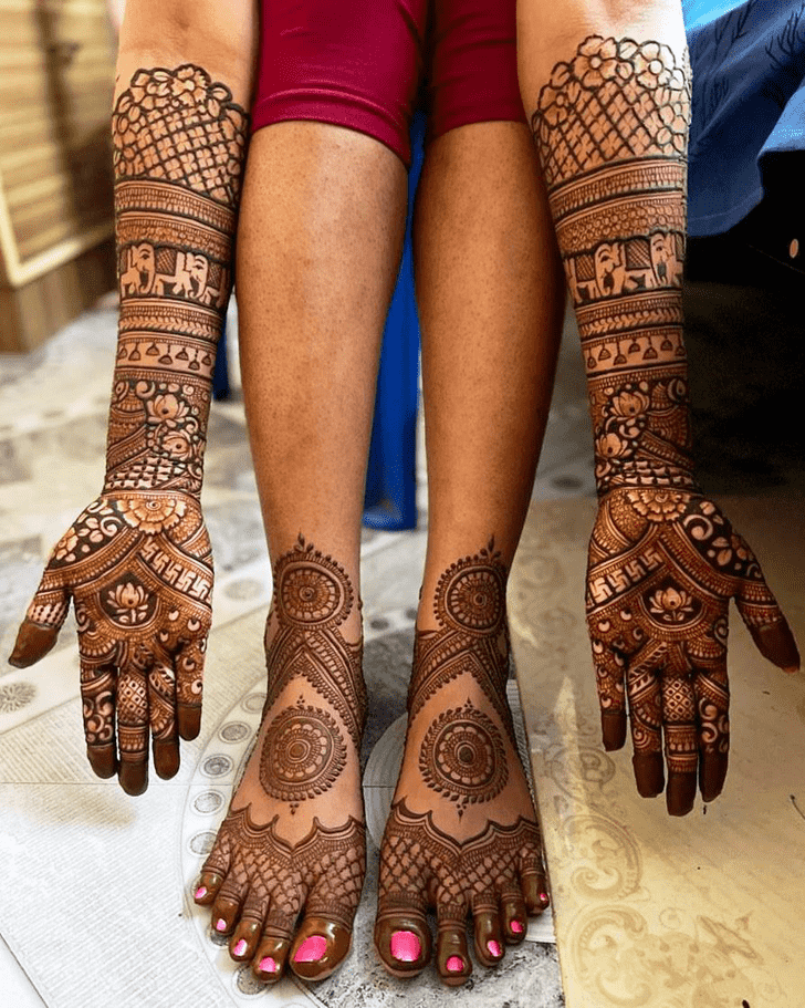 Enthralling Gorgeous Henna Design