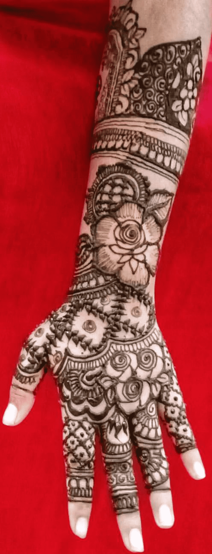 Fascinating Graceful Henna Design