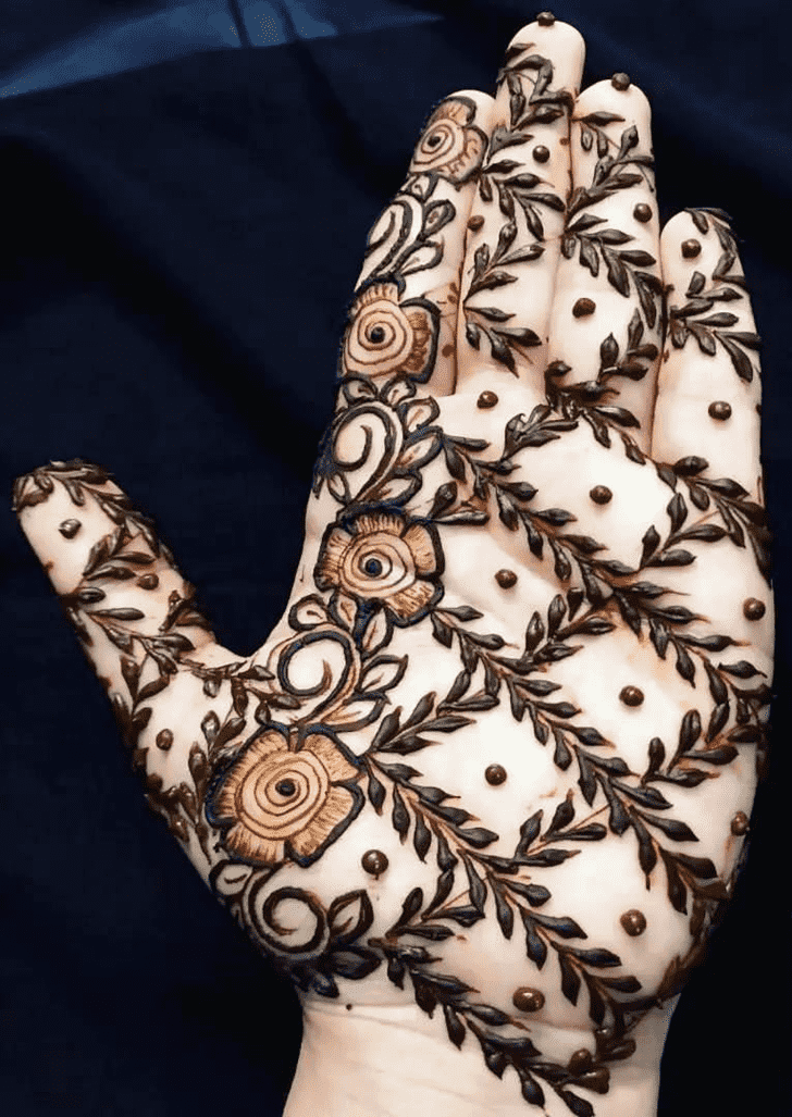 Awesome Graceful Henna Design