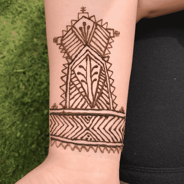 Fine Groom Henna Design